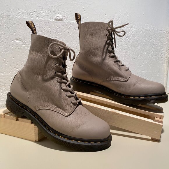 Dr. Martens Women's 1460 Pascal Nubuck Lace-up Boots - Picture 2 of 14